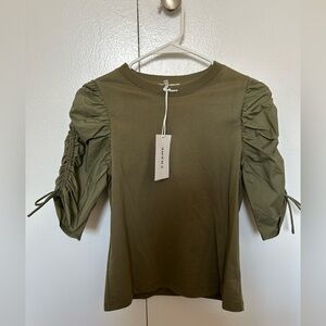 Frame Olive Green Women's Top XS
